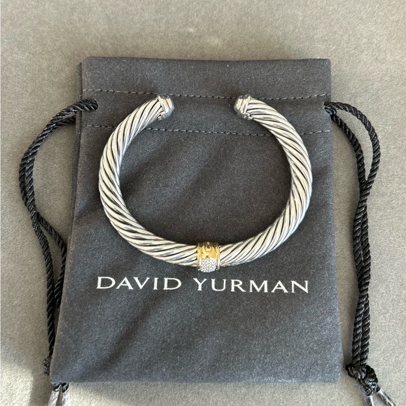 New David Yurman Cable Station Bracelet-size Small - Picture 9 of 15